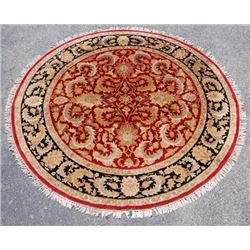 Very gorgeous Agra inspired design Round Rug
