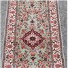 Image 2 : Stunningly Gorgeous Silk Blend Tabriz Design Runner