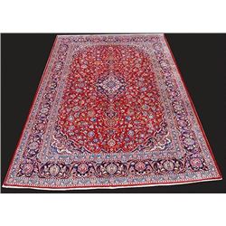 Lovely handmade vibrant Persian Kashan