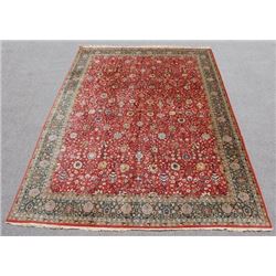 Simply beautiful fine quality semi antique Tabriz design