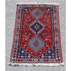 Hand Woven Nicely Contrasted Persian Yalameh