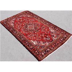 gorgeous hand woven semi antique persian sarouk