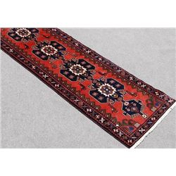 very rare handmade persian hamedan runner