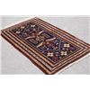 Image 1 : Nicely contrasted vivid colors Balooch design Bergano Rug