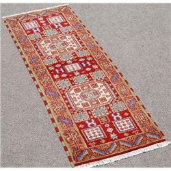 Fine quality hand woven Kazak design Runner