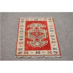 Beautiful handmade turkish Konya Rug