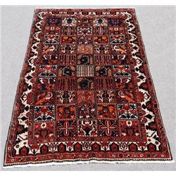 very nice looking 'four seasons' persian bakhtiari rug