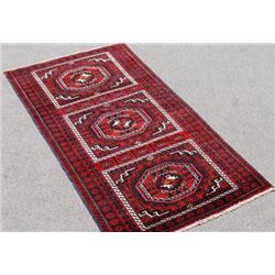 Gorgeous handmade Persian Turkman Rug
