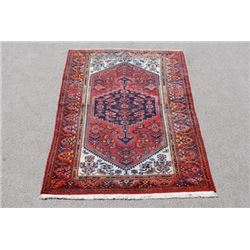 Rare and Unique Persian Hamedan Rug