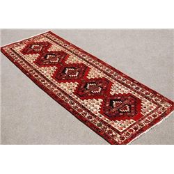Visually Appealing Hand Woven Semi Antique Persian Tabriz