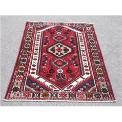 Highly detailed hand woven Persian Hamadan