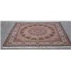 Image 1 : Authentic piece of art highlight silk Tabriz Rug