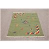 Image 1 : Hand woven, Indian wool pile on cotton foundation Rug