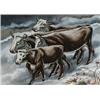 Image 1 : Ernest Fiene (1894-1965) Cattle in Snow