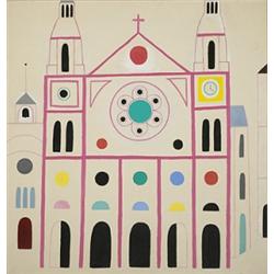 Doris Lee (1905-1983) Cathedral