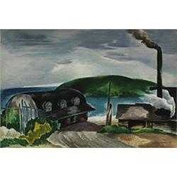 William Schwartz (1896-1977) Cottage near Wa