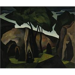 William Schwartz (1896-1977) The Old Monaste