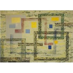 Irene Rice Pereira (1902-1971) untitled