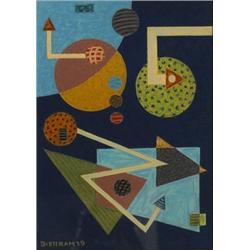 Emil Bisttram (1895-1976) untitled