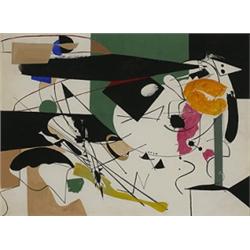 Perle Fine (1905-1988) gouache