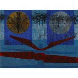 Jimmy Ernst (1920-1984) Antiworlds (Homage t