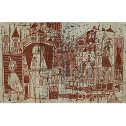 Ynez Johnston (b.1970) The Little Zoo