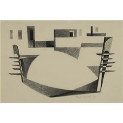 Edmund Lewandowski (1914-1998) Venice No. 6