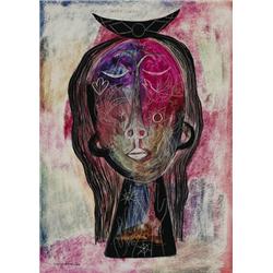 Mario Carreno (b. 1913) untitled (head)