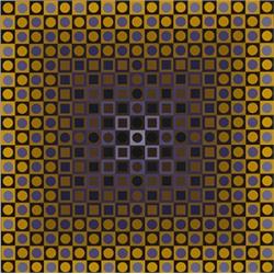 Victor Vasarely (1908-1997) Dots and Squares