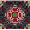 Image 1 : Victor Vasarely (1908-1997) untitled (silk s