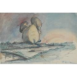 Claes Oldenberg (b. 1929) Proposed Colossal