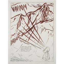 Raymond Pettibon (b. 1957) untitled (Vavoom)