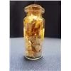Image 1 : VIAL OF 24K GOLD FLAKES- ~2" TALL