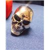 Image 1 : NEW RING - MAN'S SKULL RING - HIGH POLISHED STAINLESS STEEL - SUGGESTED RETAIL $100
