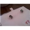 Image 2 : EARRINGS - 2.2 TCW OVAL FACETTED LIVELY PINK GREEN MYSTIC TOPAZ IN STAMPED 925 STERLING SILVER SETTI