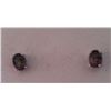 Image 3 : EARRINGS - 2.2 TCW OVAL FACETTED LIVELY PINK GREEN MYSTIC TOPAZ IN STAMPED 925 STERLING SILVER SETTI