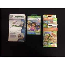 KIDS LEAP FROG GAME & ACCESSORIES LOT