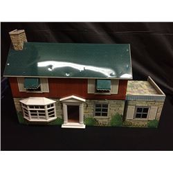 VINTAGE 1962 MARX DOLLHOUSE