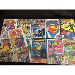  DC COMICS SUPERMAN COMIC BOOK LOT