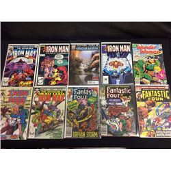  SILVER AGE DC COMIC FANTASTIC FOUR/ IRON MAN COMIC BOOK LOT