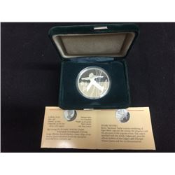 1988 999 ONE OUNCE SILVER WINTER OLYMPICS FIGURE SKATING 20 DOLLAR CANADIAN COIN