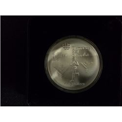 999 ONE OUNCE SILVER 1976  XXI OLYMPIC $5 CANADIAN COIN