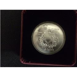 999 ONE OUNCE SILVER 1976  XXI OLYMPIC $5 CANADIAN COIN