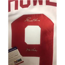 AUTHENTIC CERTIFIED AUTOGRAPHED GORDIE HOWE HOCKEY JERSEY W/ COA