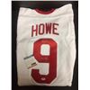 Image 2 : AUTHENTIC CERTIFIED AUTOGRAPHED GORDIE HOWE HOCKEY JERSEY W/ COA