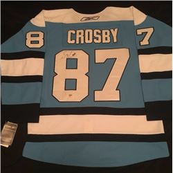 AUTHENTIC CERTIFIED SIDNEY CROSBY AUTOGRAPHED HOCKEY JERSEY W/ COA