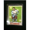 Image 1 : 1969-70 TIM HORTON HOCKEY CARD NY RANGERS