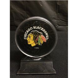 BOBBY HULL AUTOGRAPHED HOCKEY PUCK