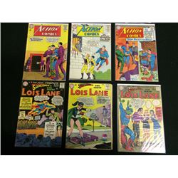 SILVER AGE ACTION COMICS COMIC BOOK LOT