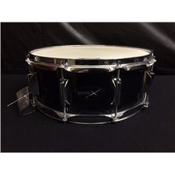 SIGNED BY GABE MANTLE OF "GOB" 14" BLACK BASIX SNARE DRUM